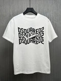 Summer Fashion DSQ Printed T-shirts for Men and Women A