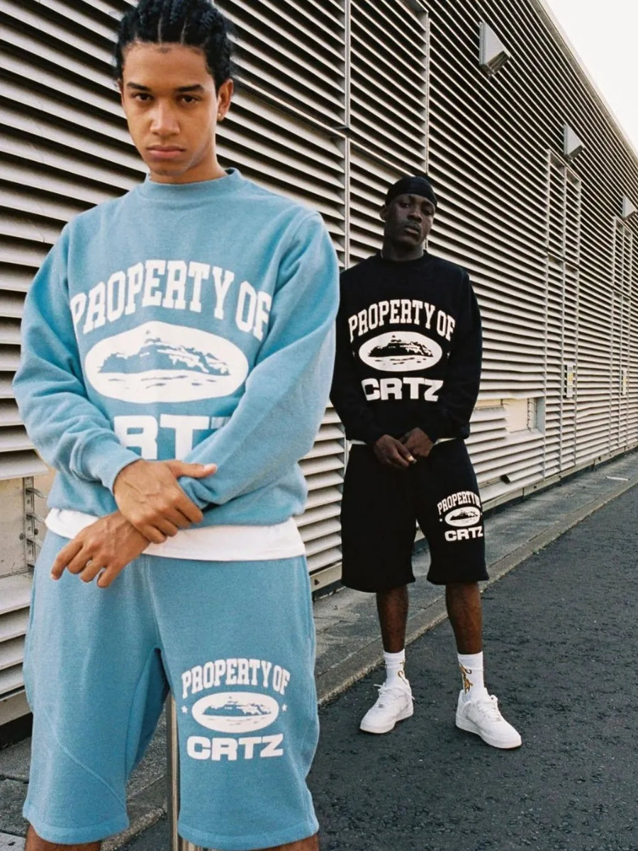 Men's Letter Graphic Round Neck Sweatshirt