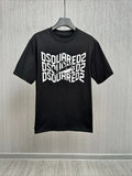 Summer Fashion DSQ Printed T-shirts for Men and Women A