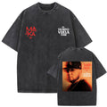 Washed Vintage Rapper Maka T-shirts Men Women Fashion Hip Ho