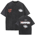 Washed Vintage Rapper Maka T-shirts Men Women Fashion Hip Ho