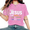 Only Jesus Can Turn Christian T-Shirt – Mess to Message Faith Graphic Tee
