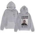 Spring and Autumn Plush Cross border Men's JACK Series Hoodies LOOK MOMICAN FLY Hoodies Hoodies