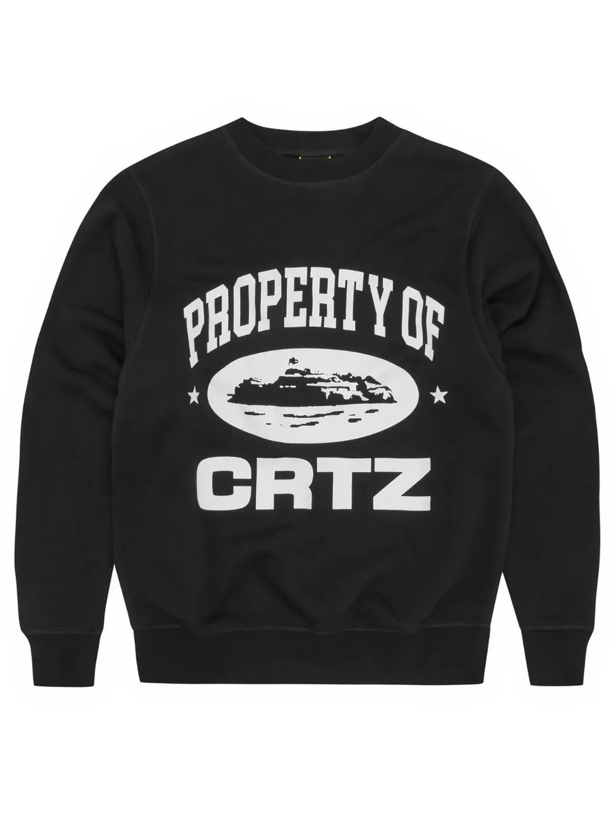 Men's Letter Graphic Round Neck Sweatshirt